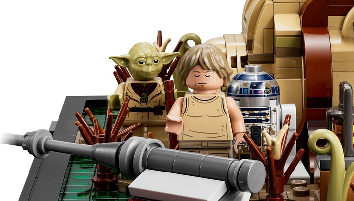 Immagine prodotto LEGO Star Wars 75330 Addestramento Jedi a Dagobah Diorama (75330, LEGO Star Wars)