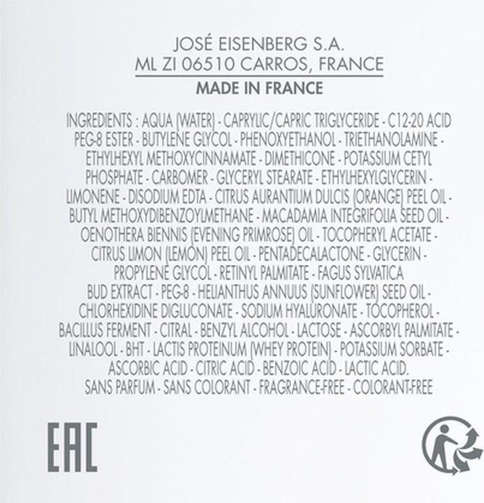 Actual product image Eisenberg Classique Crème Fluide Hydratante (50 ml)