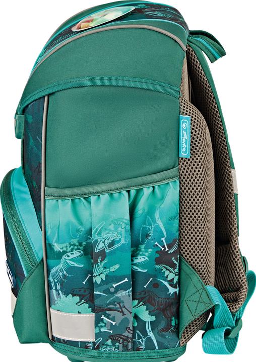 Actual product image Herlitz UltraLight Plus Green Rex School Bag (15 l)