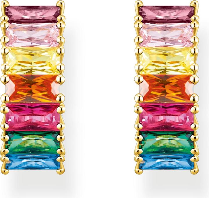 Immagine prodotto Thomas Sabo Creoli pietre colorate pavé d'oro (Argento 925)