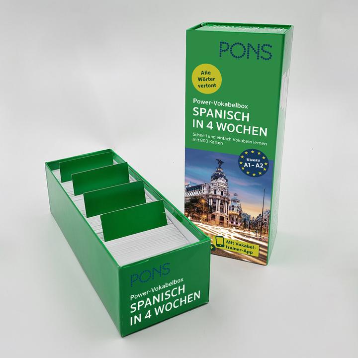 Immagine prodotto Power-Vokabelbox Spanisch (Spagnolo, Tedesco, 2024)