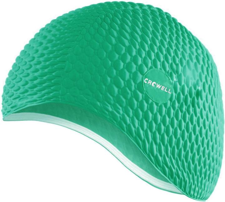 Actual product image Crowell Java Bubble Long Hair Swimming Cap