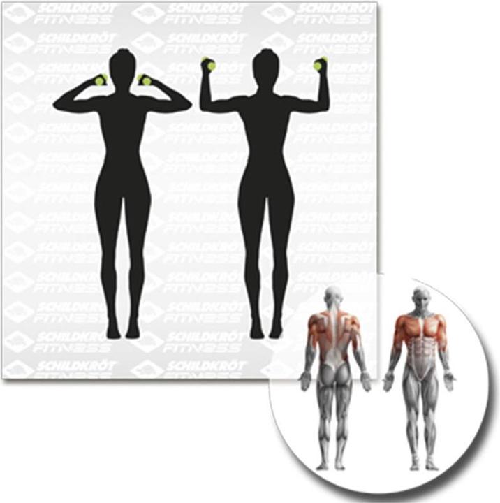 Actual product image Schildkröt Vinyl dumbbell set (2 x 3 kg)