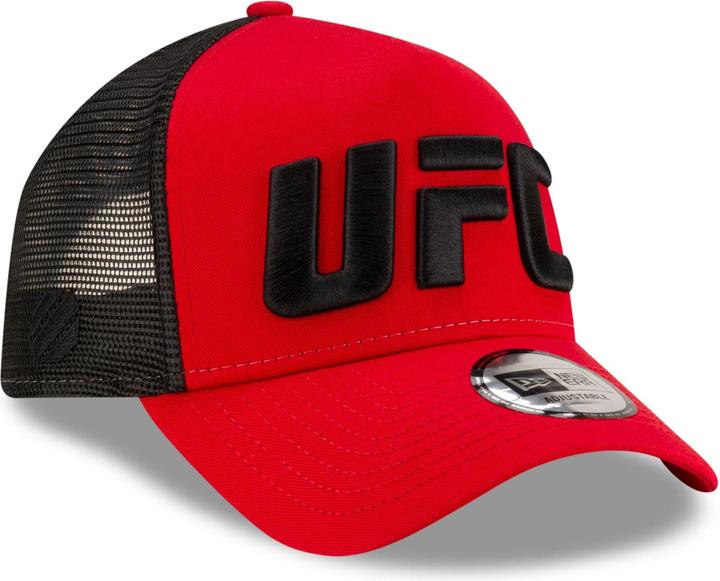 Actual product image New Era Adjustable Mesh Trucker Cap - Ufc Mma Rot (One size)