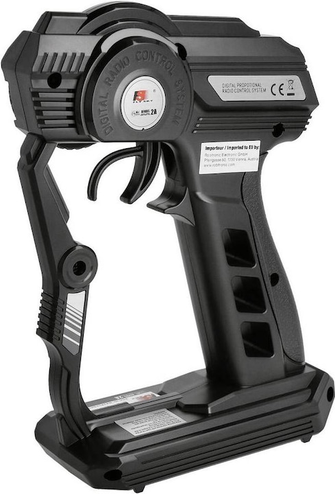 Produktbild Fly Sky FlySky FS-GT2F Pistolengriff-Fernsteuerung 2,4 GHz Anzahl Kanäle: 2 inkl. Empfän