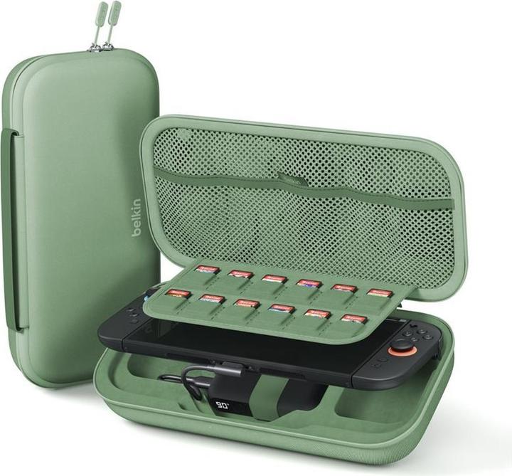 Produktbild Belkin Charg.Case + Powerb. sage 10.000mAH Switch2 ENA001hqSE-V2 (Switch, Switch 2, Switch OLED)