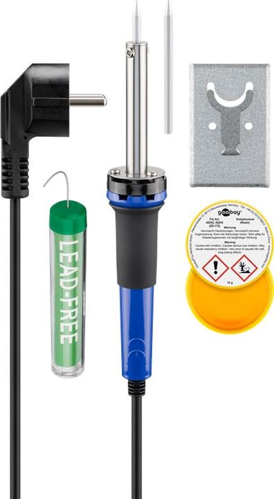 Produktbild FixPoint Lötkolbenset Lötset für feine Lötarbeiten, 30 W, 5-tlg.