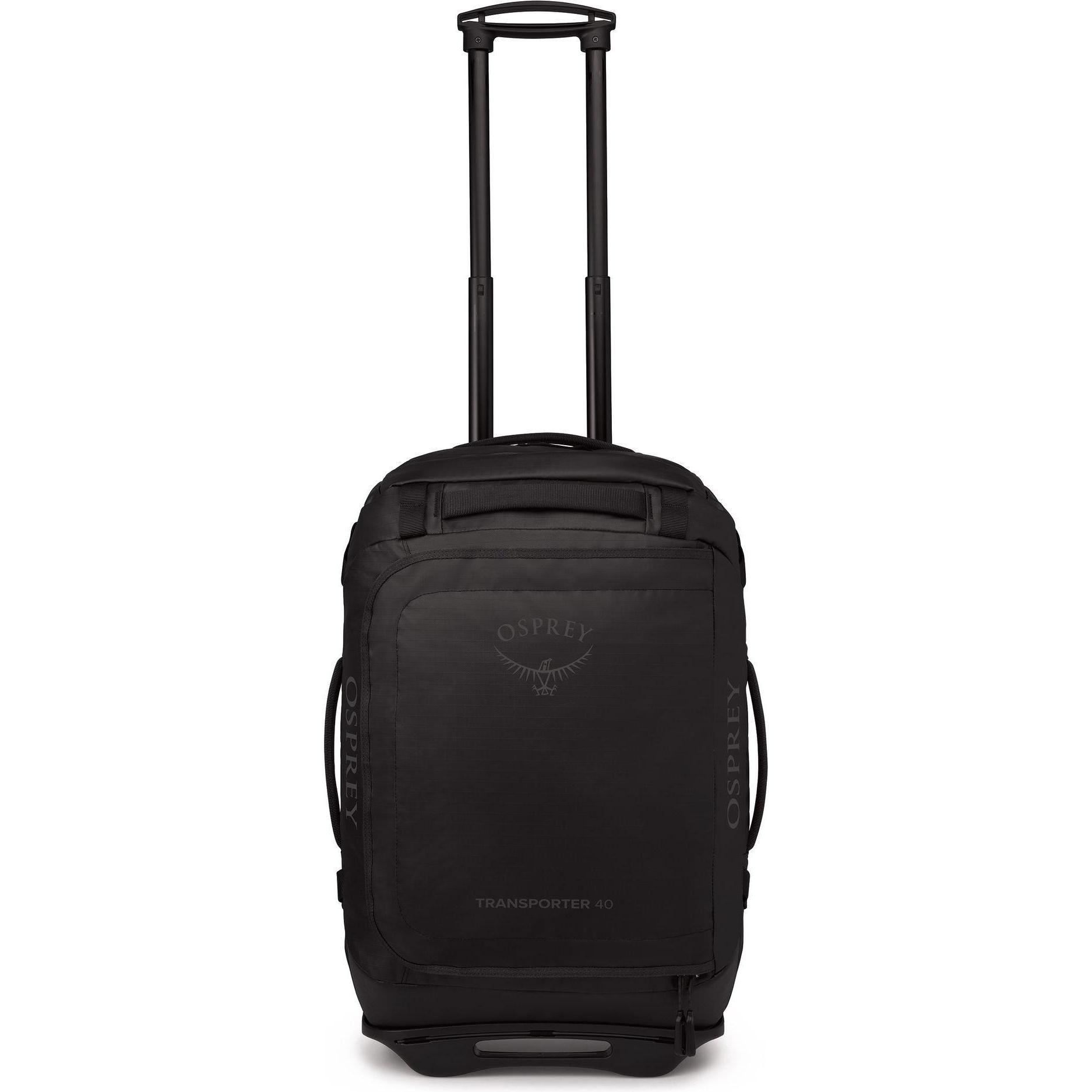 Osprey, Koffer, Transporter Wheeled Duffel 40, Raven, Schwarz, (41 l, M (50 - 90l))
