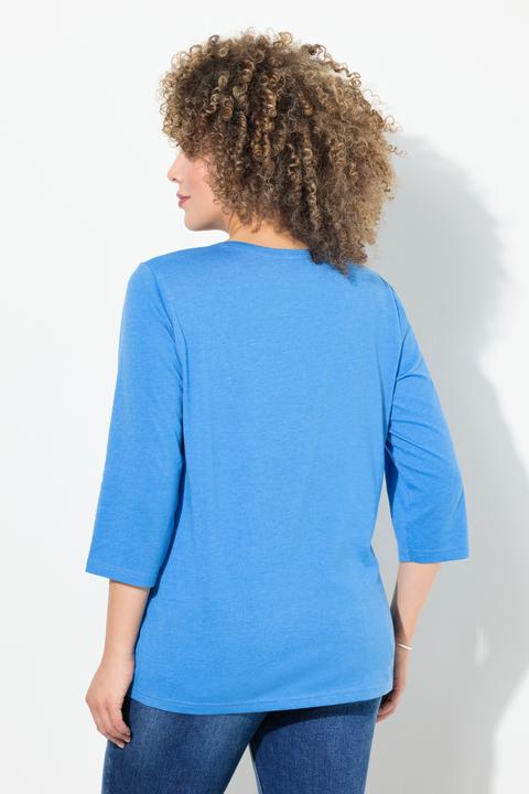 Actual product image Ulla Popken Country Lettered 3/4 Sleeve Tee (42, 44)