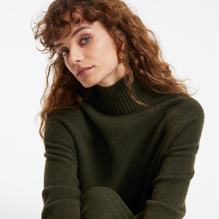 Image du produit La Redoute Collections Langärmeliges Strickkleid (M)