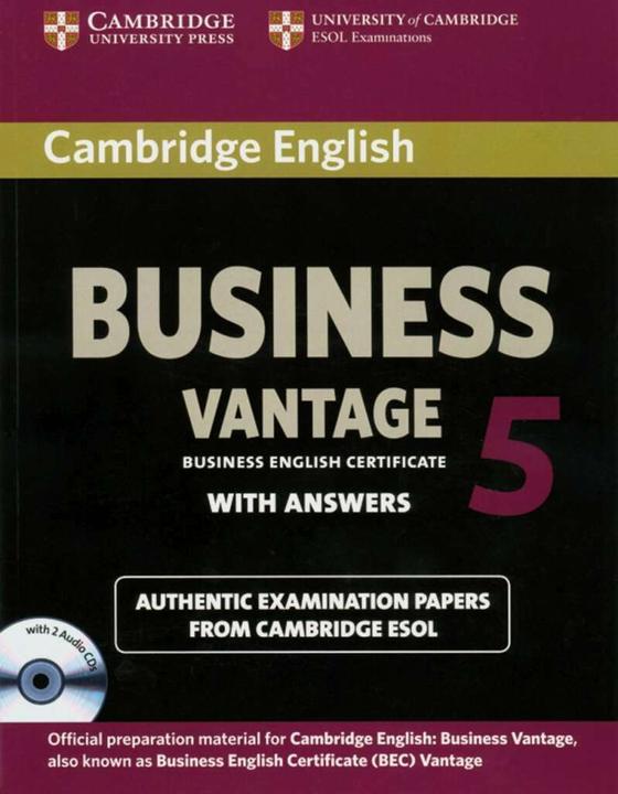 Produktbild Cambridge BEC. Vantage 5. Student's Book wiith answers and 2 Audio CDs (Englisch)