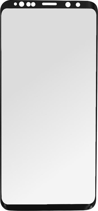Actual product image prio 3D Screen Protector Glass for Samsung S9 Plus black (1 Piece, Samsung Galaxy S9+)