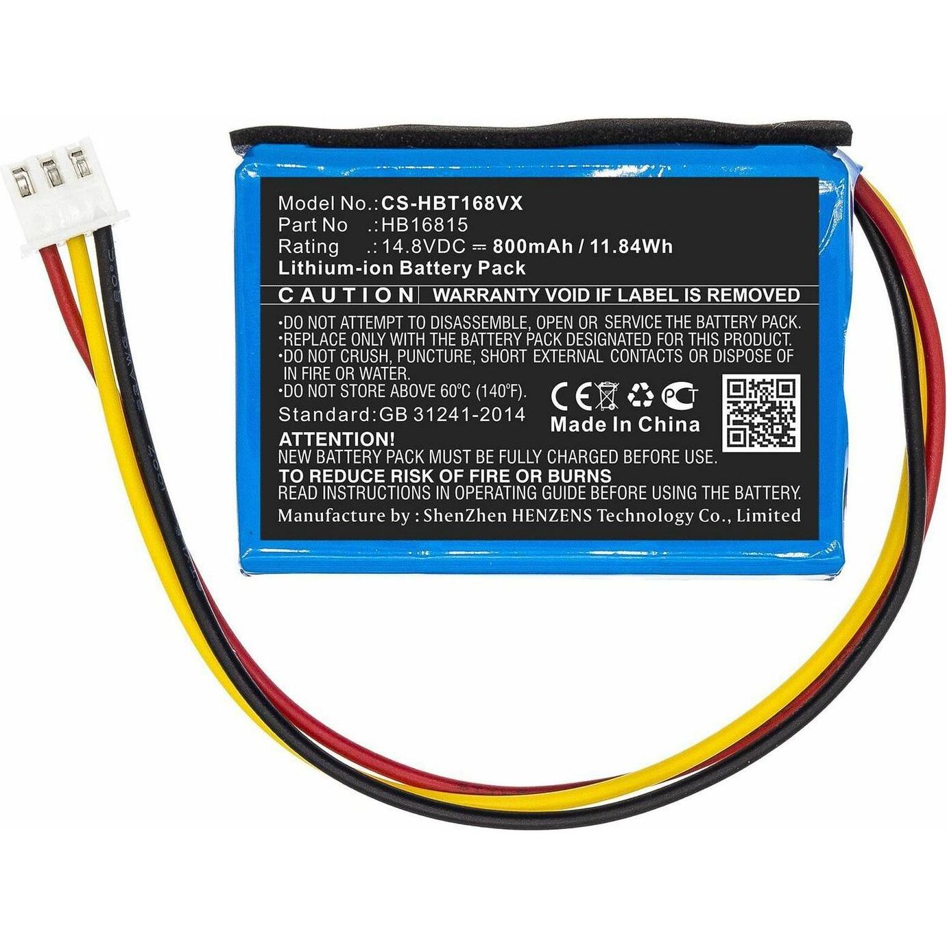 CoreParts Battery for Vacuum, Staubsauger Zubehör, Blau