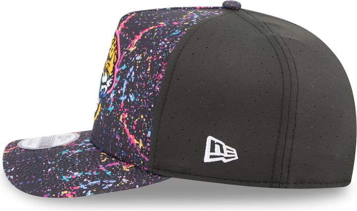 Actual product image New Era 9Fifty A-Frame Snap Cap Crucial Jacksonville Jaguars