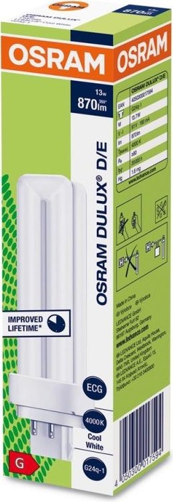 Produktbild Osram Dulux (G24q-1, 13 W, 870 lm, 1 x, G)
