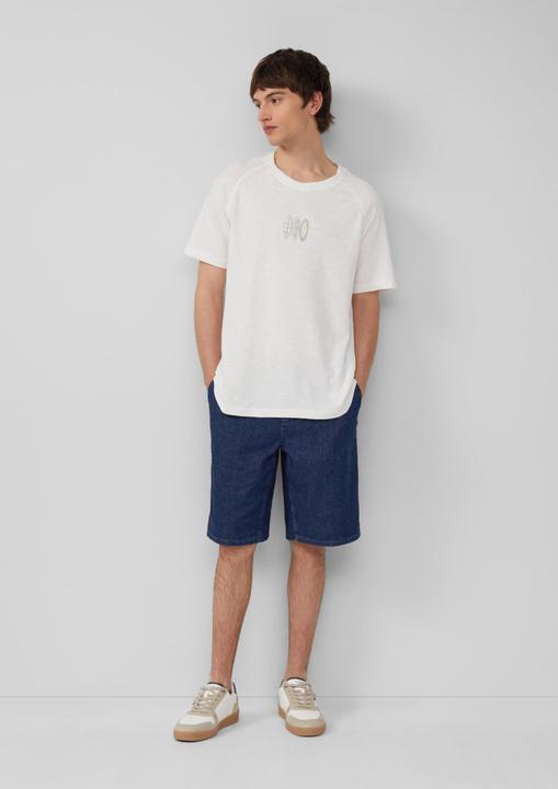 Produktbild S.Oliver Jeans-Hose Jeans-Bermuda / Comfort Fit / Mid Rise / Tunnelzug (M)