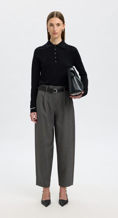 Produktbild Selected Femme Slfthea Ls Knit Merino Collar Neck Noos (M)