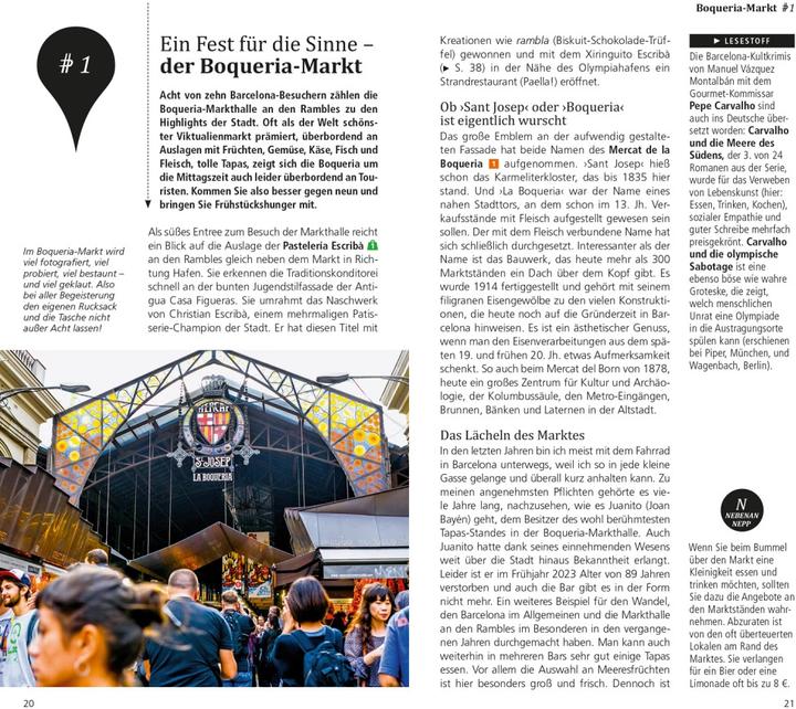 Produktbild direkt Reiseführer Barcelona (Deutsch, Helmuth Bischoff, Jonas Martiny, 2023)