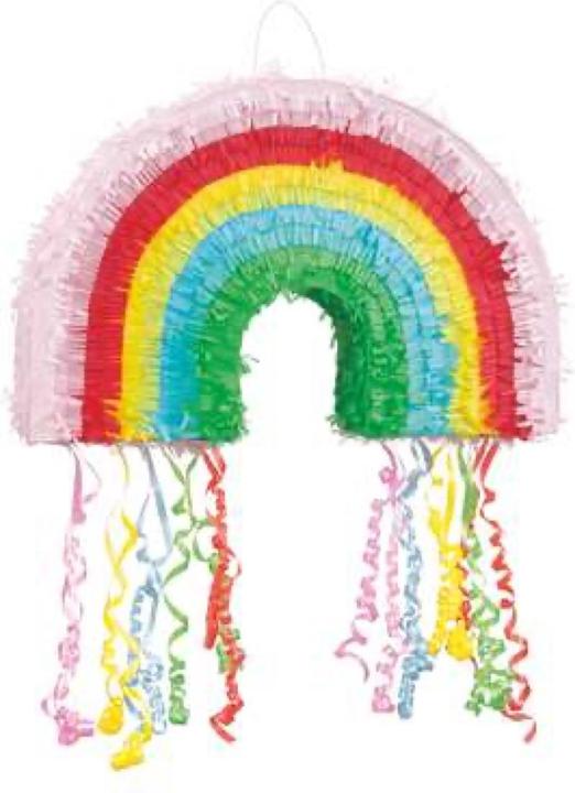 Produktbild Unique Regenbogen-Pinata - gross (1 Stk.)