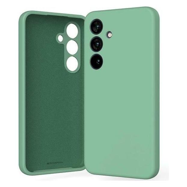 Mercury Verde Silicone S921 Zielony / (Samsung Galaxy S24), Cover Smartphone,