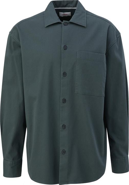 Immagine prodotto s.Oliver Hemd Relaxed: Overshirt aus Baumwollstretch (M)