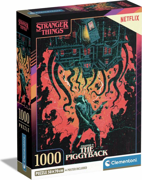 Image du produit Clementoni Stranger Things - Eddie (1000 pièces)