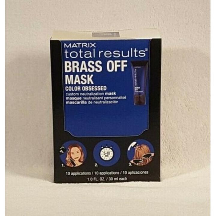 Image du produit Matrix Total Results Brass Off Mask Custom Neutralization