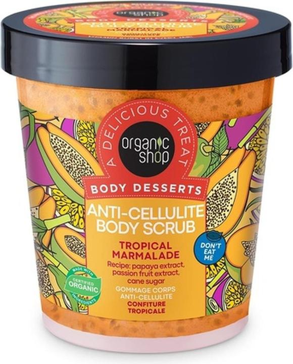 Image du produit Organic Shop Body Desserts Gommage Anti-Cellulite Marmelade Tropicale 450ml (450 ml)