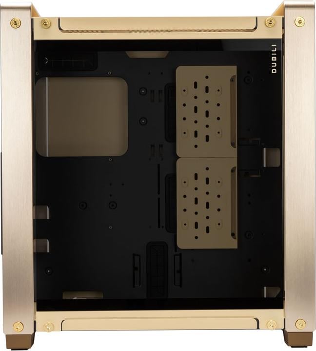 Actual product image In Win InWin DUBILI Full Tower - gold (Mini-ITX, mATX, E-ATX, ATX)