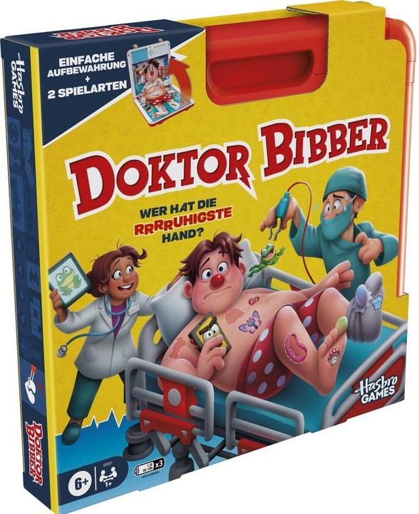 Actual product image Hasbro Gaming Classic Operation Refresh Dr. Bibber (German, 1 - 6 Players)
