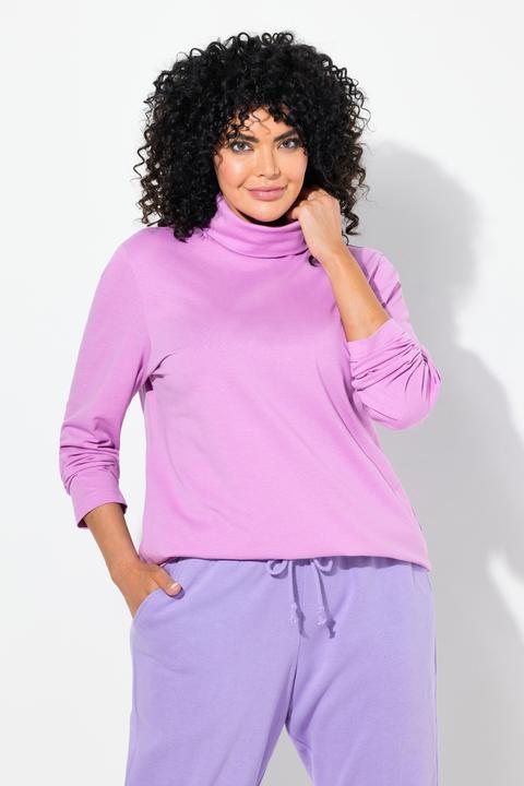 Produktbild Ulla Popken Shirt, Rollkragen, Slim, Langarm (58)