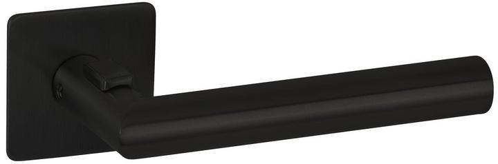 Actual product image Hermat Drückergarnitur 1802/2611,o.Schl.ros.,eck.,8,DR,class.black,TS 38-43 (Door set)