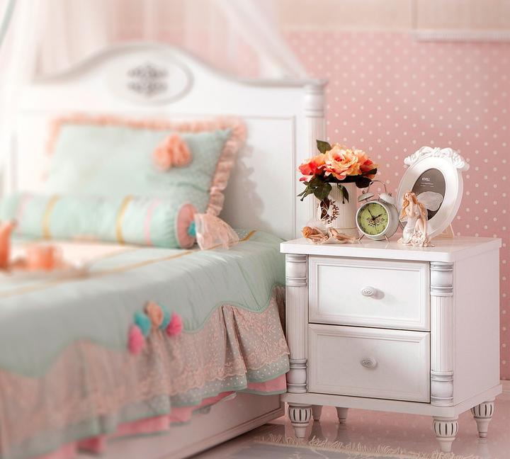 Immagine prodotto Cilek Comodino romantico (50 x 56 x 43 cm)