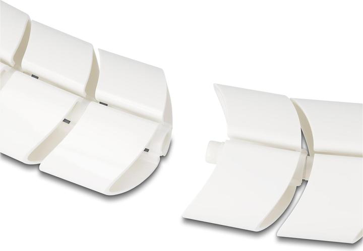 Actual product image Delock Cable duct height adjustable 0.74 m x 75 mm White (Duct, 74 cm)