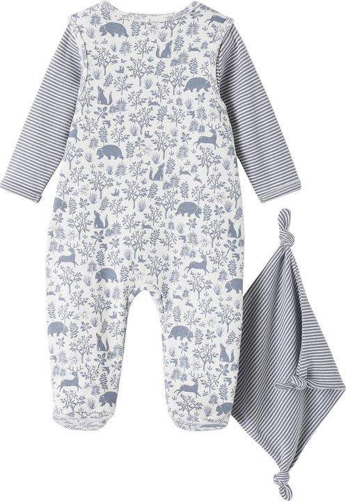 Actual product image Vertbaudet Baby-Set: Strampler, Body & Schmusetuch, Bio-Baumwolle Oeko-Tex (68)