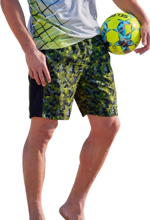 Produktbild Atlas For Men Mens Microfibre Printed Elasticated Shorts