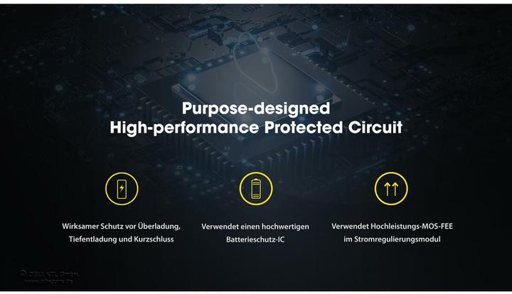 Actual product image Nitecore NL1840HP (1 pcs., 18650, 4000 mAh)