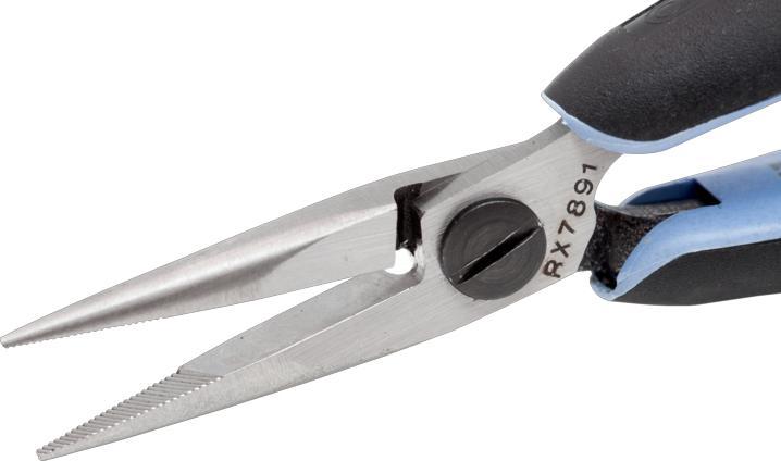 Actual product image Lindstrom R) snipe nose serrated plier (158.50 mm)