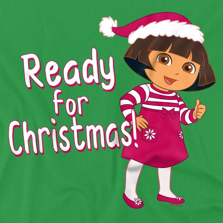 Produktbild Dora The Explorer Ready For The Holidays TShirt (4XL)