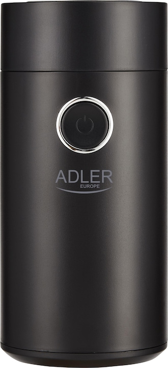 Adler Moulin à café AD4446bs 150 W, Capacité en grains de café 75 g, Interrupteur de sécurité du (Fiche CH)
