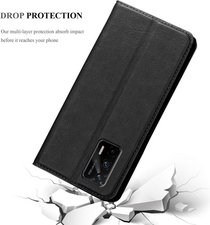 Actual product image Cadorabo Case for Realme GT / GT Neo 2T / Q3 PRO in Book Invis. Magnet Style (Realme GT Neo 2T, Realme Q3 Pro 5G)