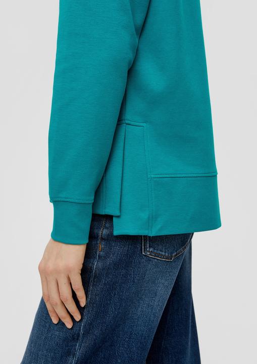 Produktbild s.Oliver Sweatshirt Weiches Sweatshirt mit Kapuze (36)
