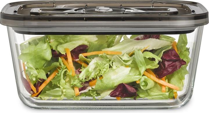 Actual product image Caso VacuBoxx Eco L Glass vacuum container with plastic lid, 1.5 L (1.50 l)