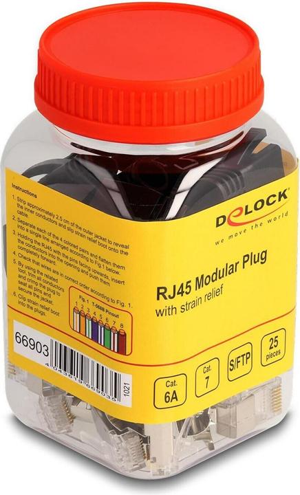 Produktbild Delock Netzwerkkabel (S/FTP, CAT6a)