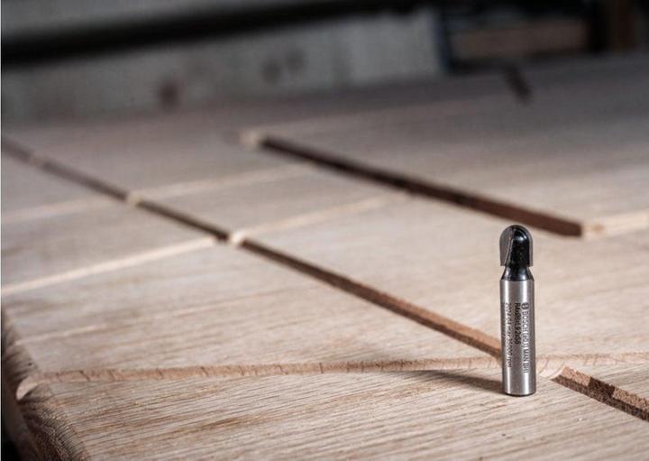 Immagine prodotto Bosch Professional Zubehör Fresa a filetto, 1/4", R1 4,7 mm, P 9,5 mm, L 9,2 mm, G 45 mm