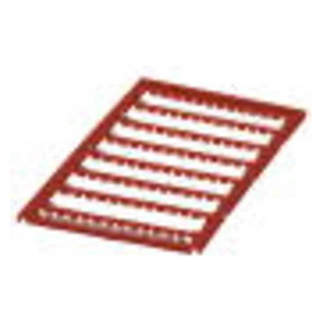 Phoenix Contact Contact Klemmenmarkierung 0828205 UC1-TMF 5 RD Inhalt: 10 St., Elektronikkabel + Stecker, Rot