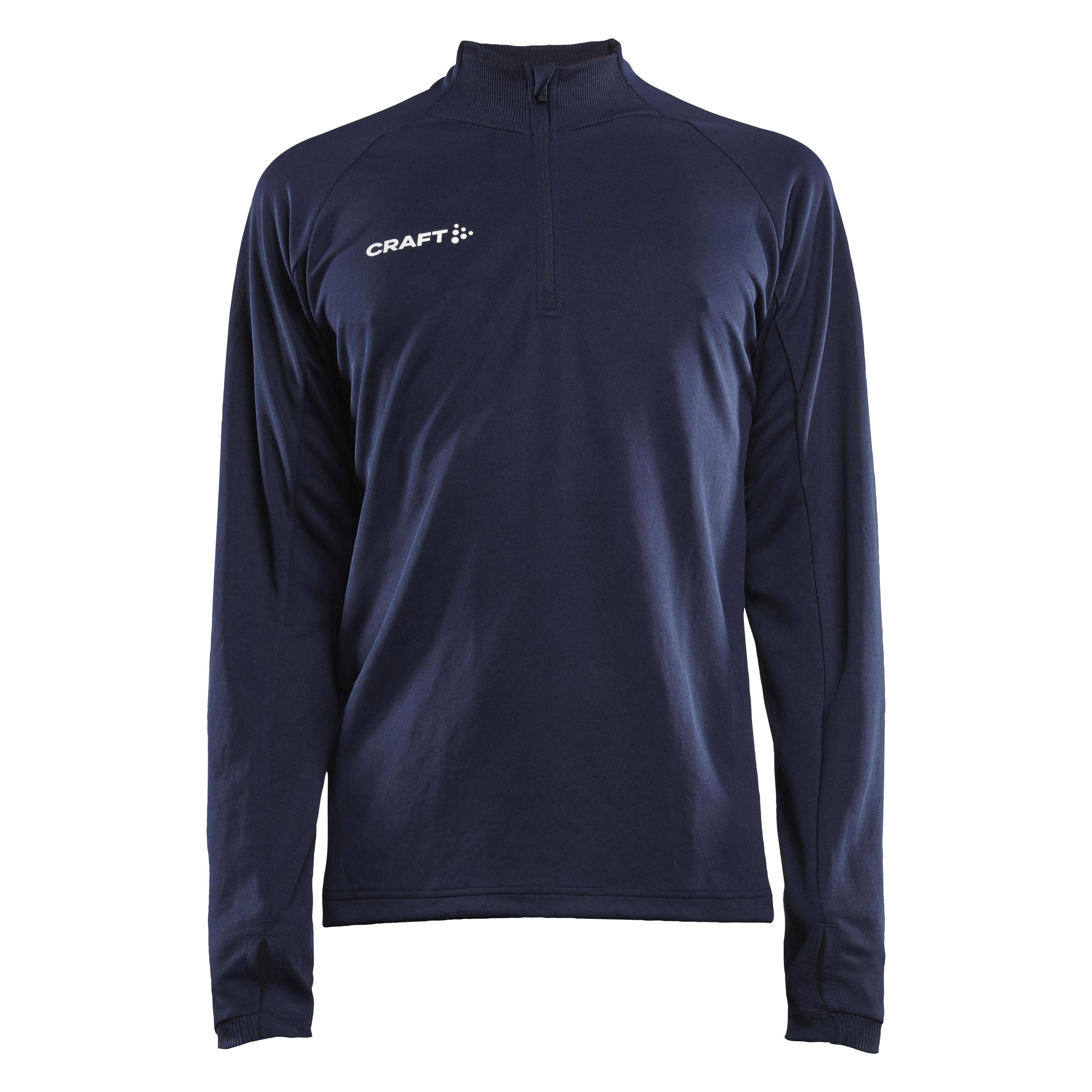 Craft, Herren, Pullover, Evolve Halfzip M, Blau, (Xs)