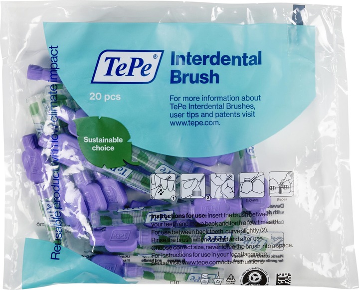 Actual product image TePe Interdental brushes Original (20 x, 1.10 mm)