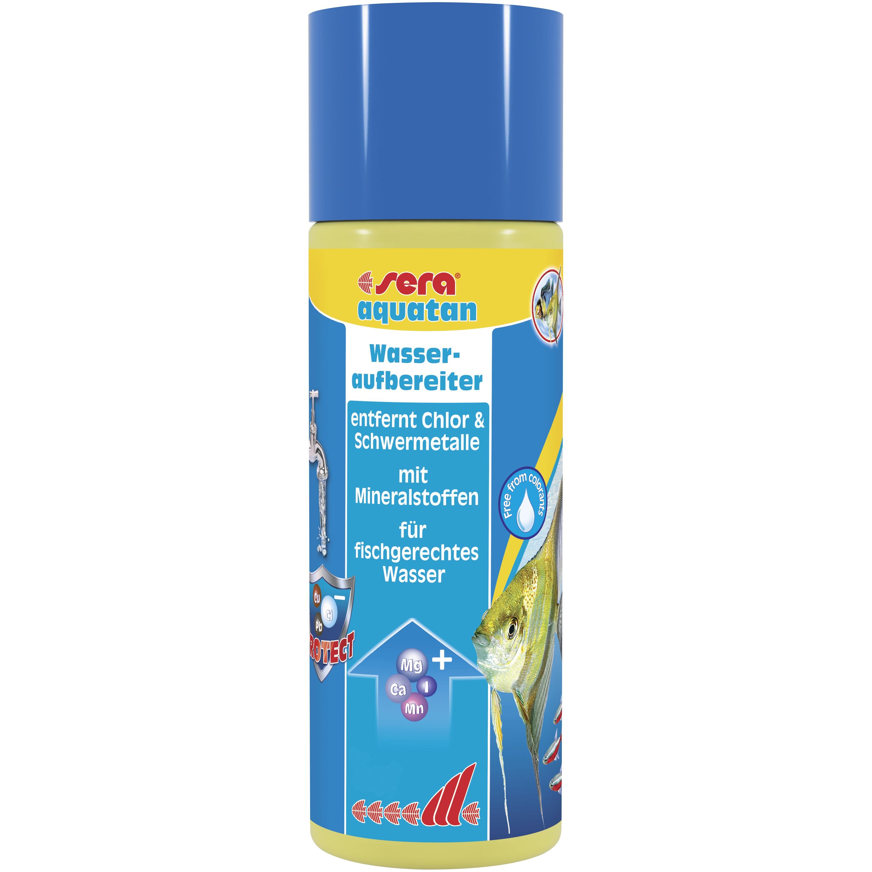 Sera Aquatan Bio-Schutz 100ml (Wasserpflege Aquarium), Aquarium Pflege