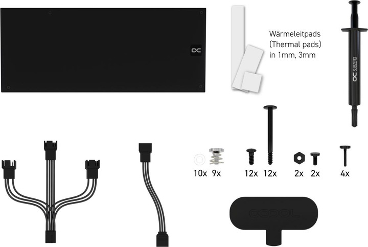 Actual product image Alphacool Icewolf 2 AIO